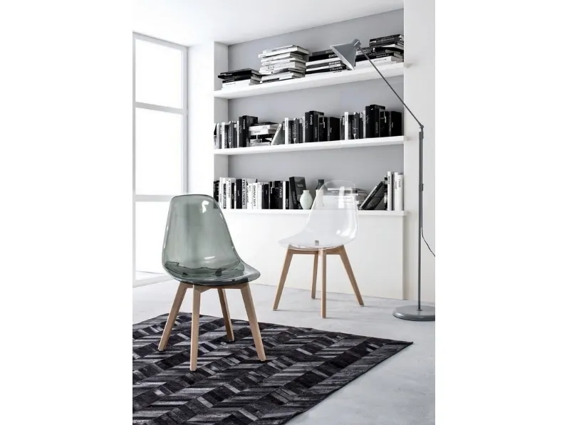 Sedia in plastica Fum & Easy di Bizzotto