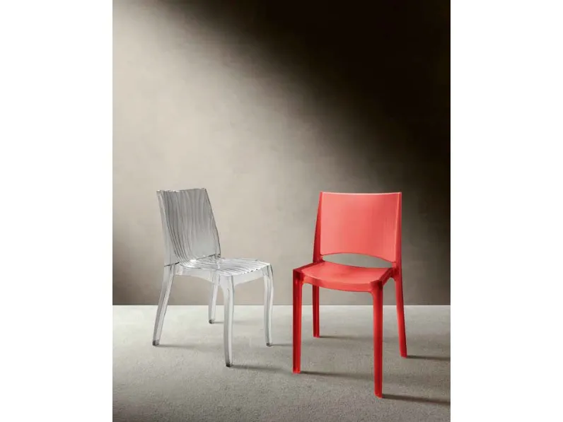 Sedia Gabbiano e Angeli in tecnopolimero di Eurosedia