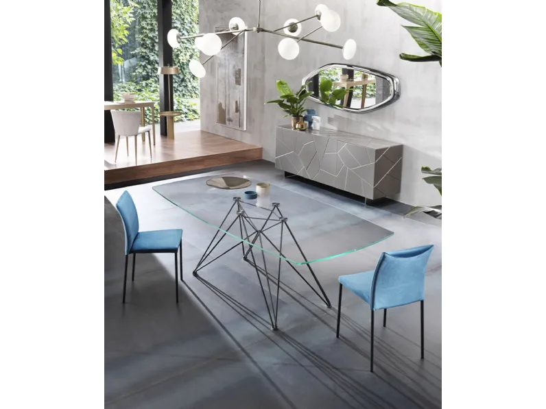 Sedia impilabile Gaia Flex di Riflessi