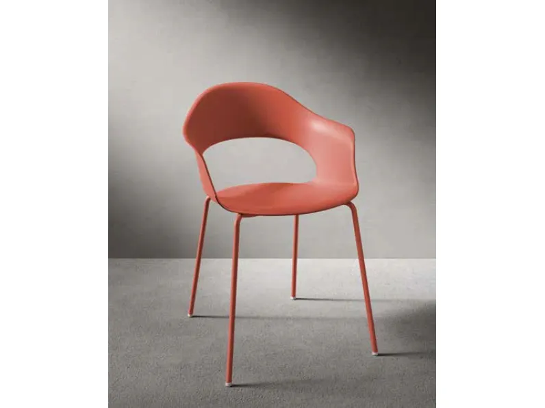 Sedia Golfo in tecnopolimero e acciaio di Eurosedia