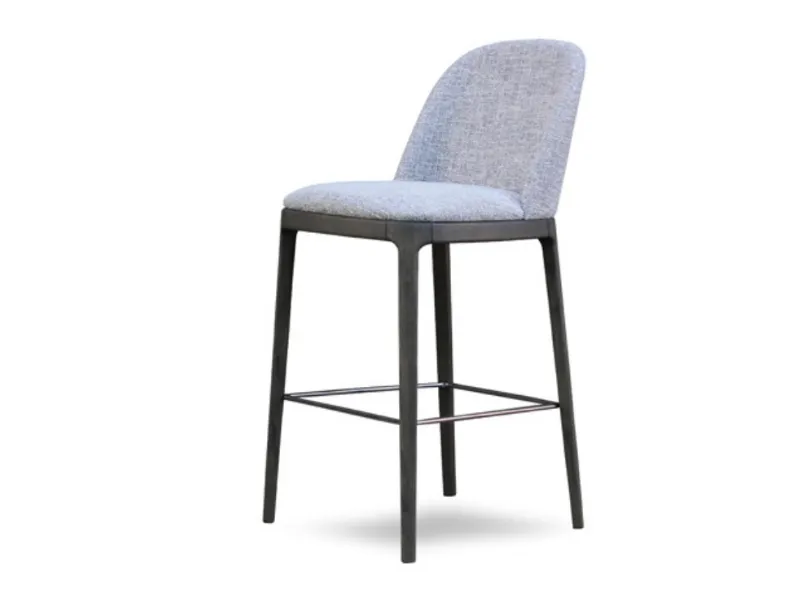 Sgabello Grace Stool in tessuto di Pacini e Cappellini
