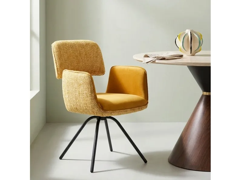 Sedia girevole Helli di Kare Design