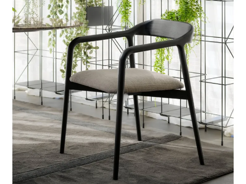 Sedia Velasca in frassino massello di Horm