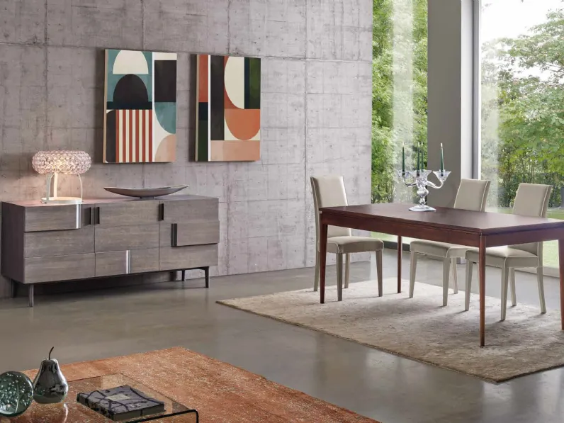 Sedia in ecopelle Icon 2|4 IC33 di Imba Srl