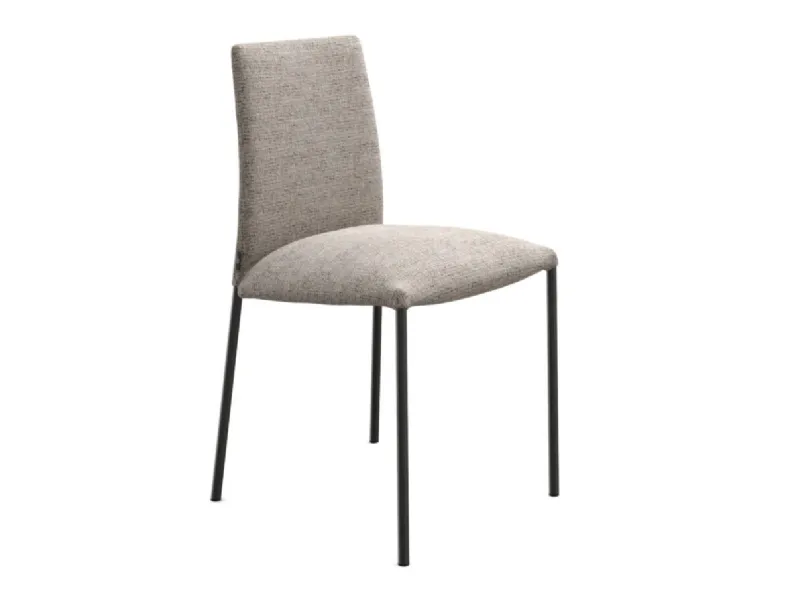 Sedia Baba in tessuto e acciaio di Imperial Line