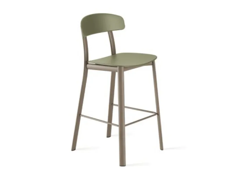 Sgabello Feluca Pop Kitchen Stool di Infiniti
