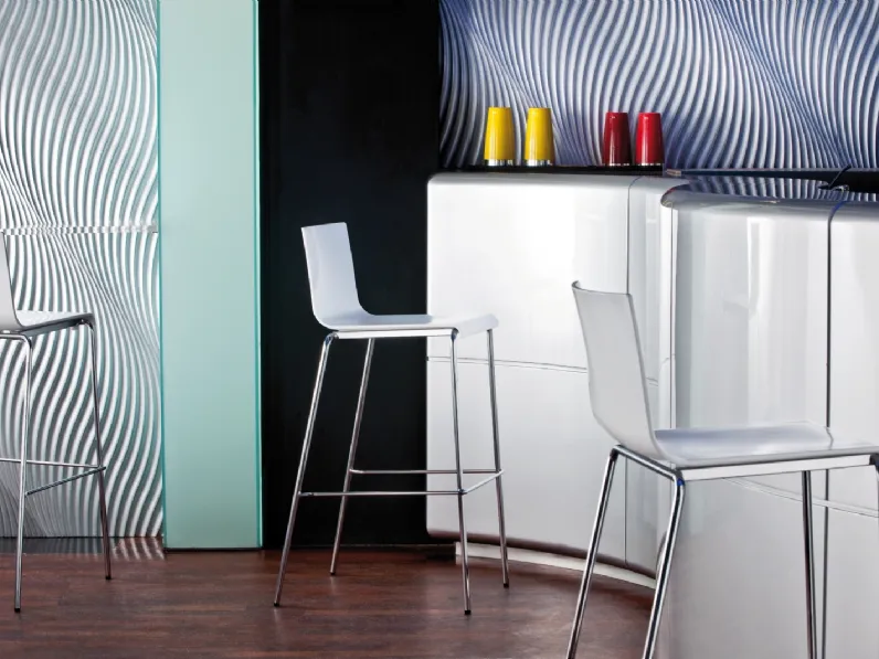 Sgabello Kuadra di Pedrini