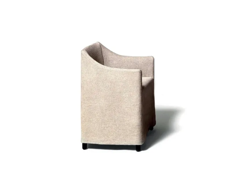 Sedia in tessuto Lady Pollack di De Padova