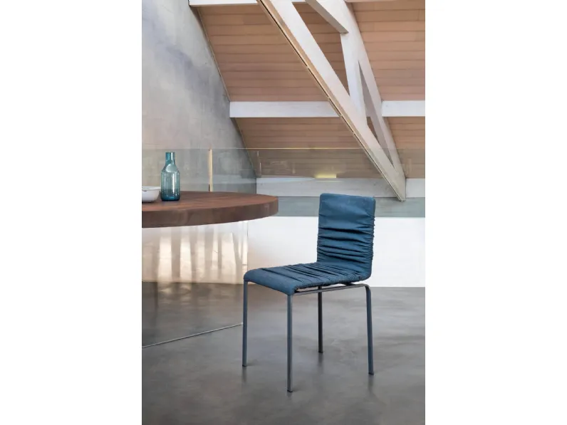 Sedia in tessuto Dangla di Lago