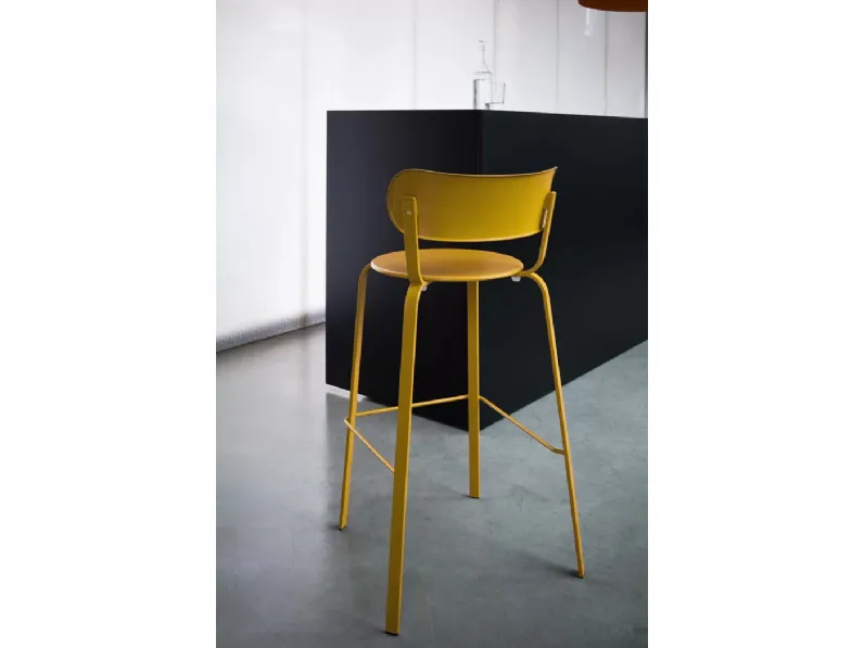 Sgabello Stil in metallo verniciato di LaPalma