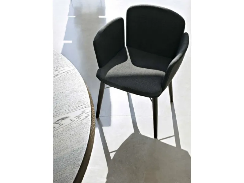 Sedia in tessuto Tabby di Lema