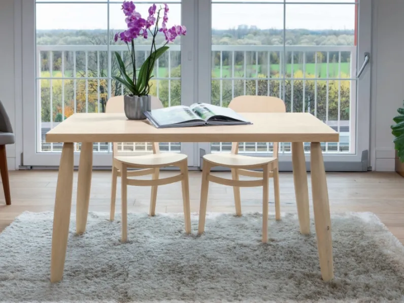 Sedia in frassino LF205 di Zanini Mobili