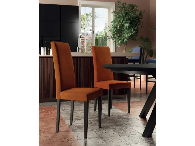 Sedia in velluto Liberty de Di Lazzaro