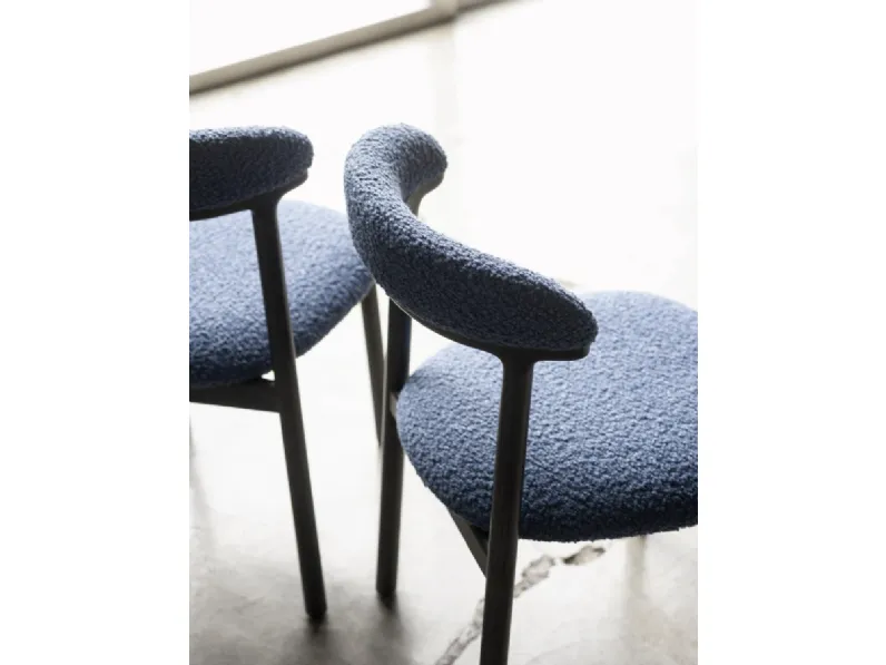 Sedia imbottita Lindy 1830 di Bross Italia