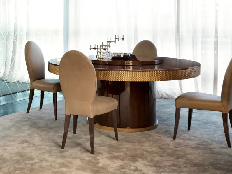 Sedia Liz in pelle di Daytona Home