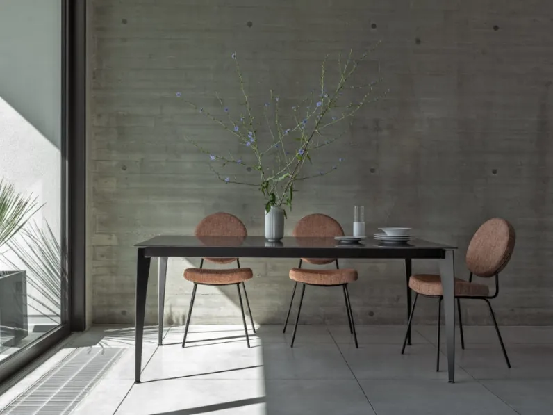 Sedia Louise in tessuto imbottito di Imperial Line