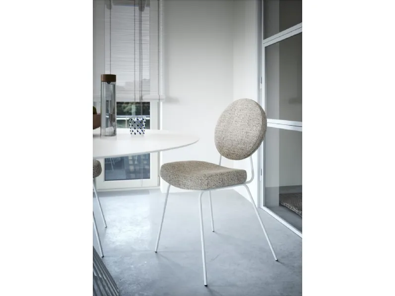 Sedia Louise in tessuto imbottito di Imperial Line