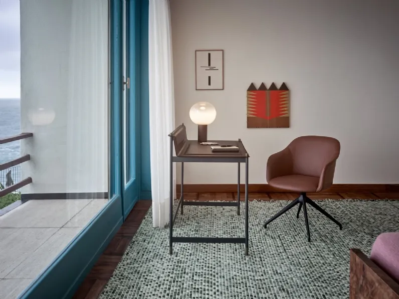 Sedia Lyz Pelle di Potocco