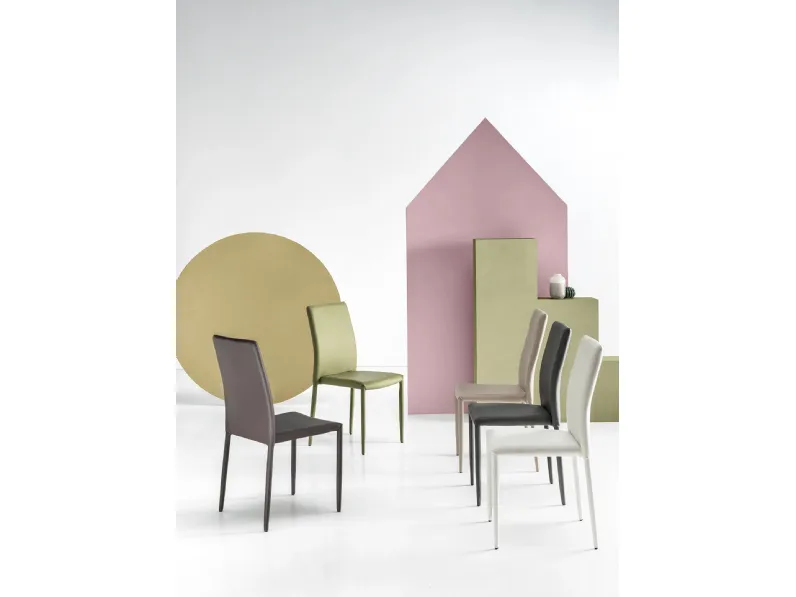 Sedia Magic in ecopelle di Ikone Casa