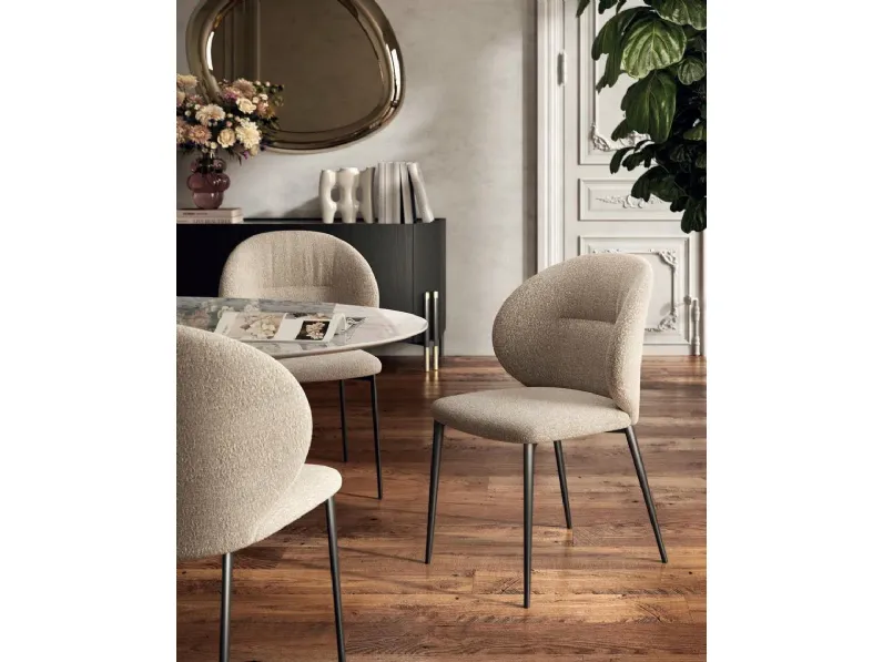 Sedia in tessuto Maia de Di Lazzaro