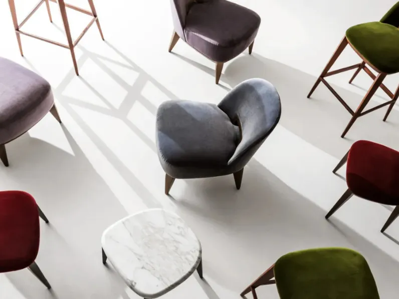 Sedia in tessuto Margaret di Laura Meroni