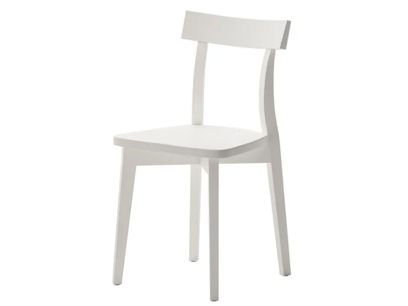 Sedia Maya in faggio laccato di Veneta Cucine