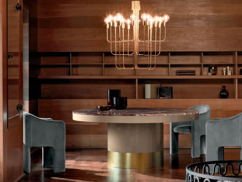 Sedia Mya in tessuto imbottito di Daytona Home