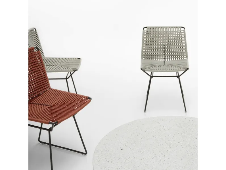 Sedia Neil Twist Chair di MDF Italia