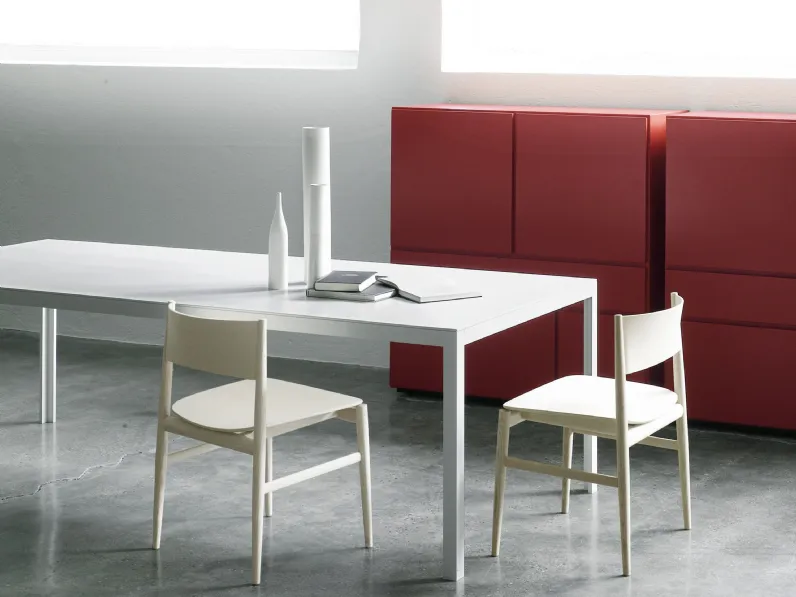 Sedia in legno Neve di Porro