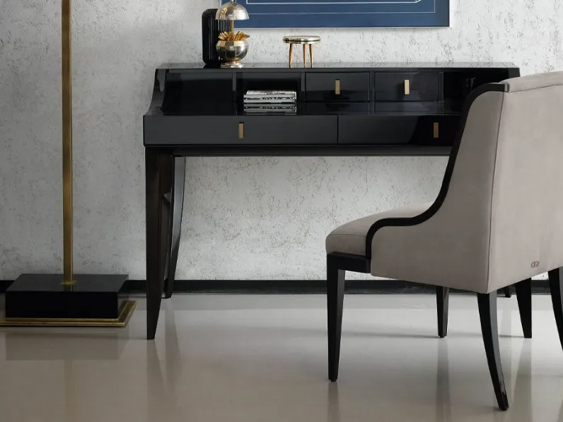 Sedia Nicole in pelle di Daytona Home