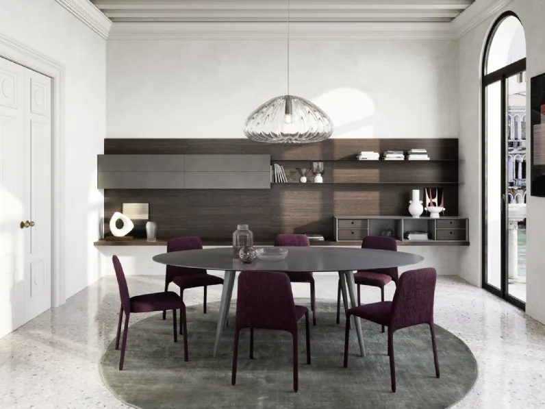 Sedia impilabile Time di Novamobili