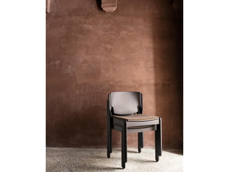 Sedia impilabile in legno Paola di Tacchini