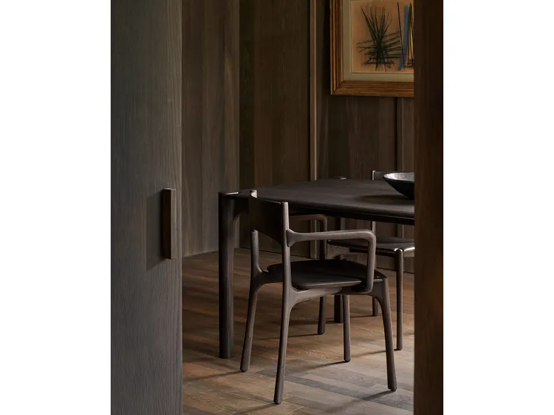 Sedia PI in teak di Ethnicraft