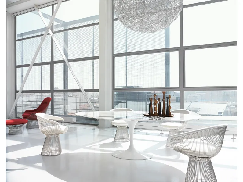 Sedia Platner Armchair di Knoll