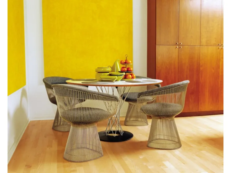 Sedia Platner Armchair di Knoll