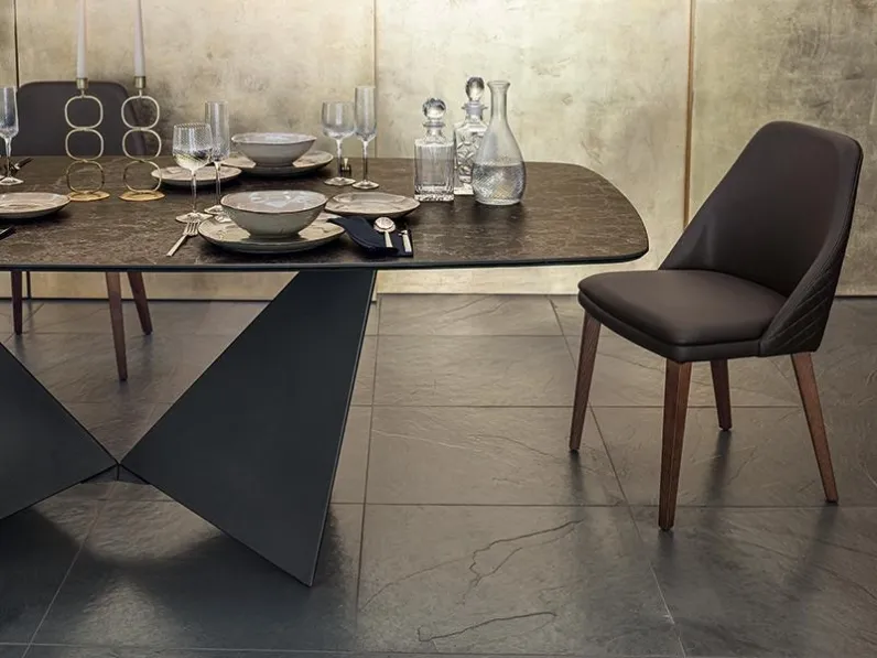 Sedia Polly Wood di Compar Italia