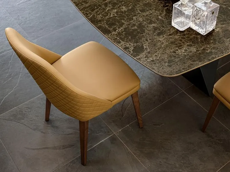 Sedia Polly Wood di Compar Italia