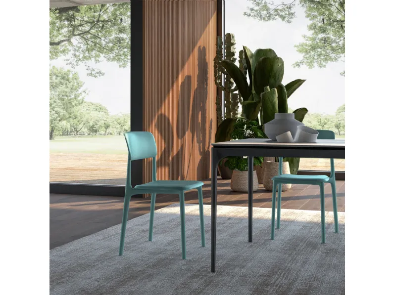 Sedia in polipropilene Quintaci di Easyline