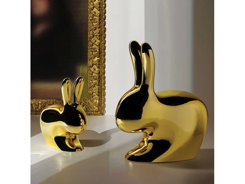 Sedia Rabbit Metal di Qeeboo