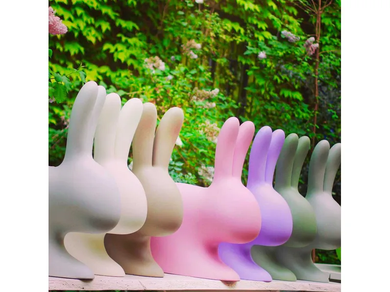 Sedia Rabbit di Qeeboo