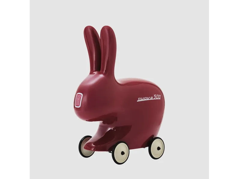Sedia Rabbit On Wheels di Qeeboo