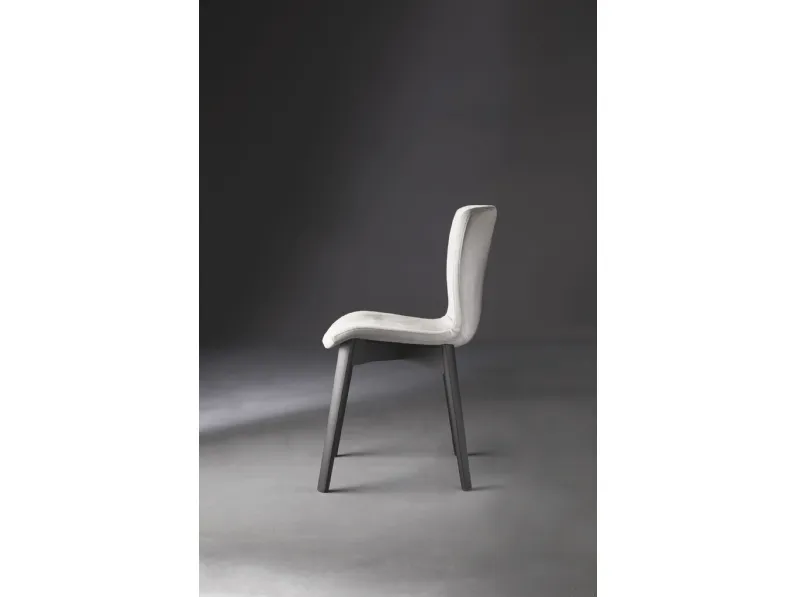 Sedia Rap W in tessuto imbottito di Colico