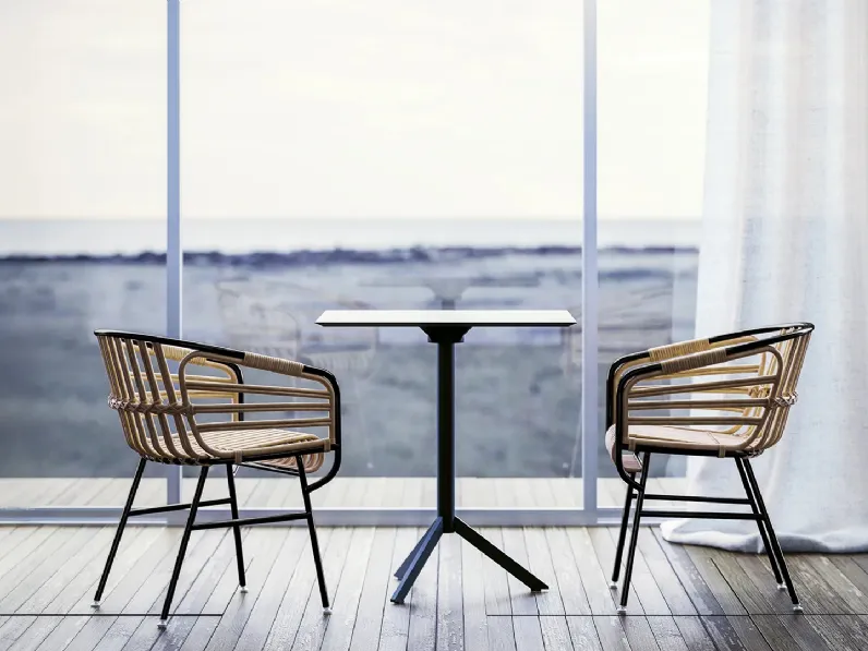 Sedia Raphia Rattan di Horm