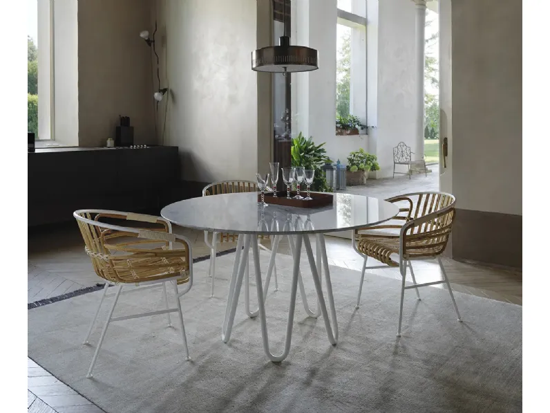 Sedia Raphia Rattan di Horm