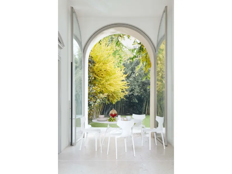 Sedia impilabile Re Chair di Kartell