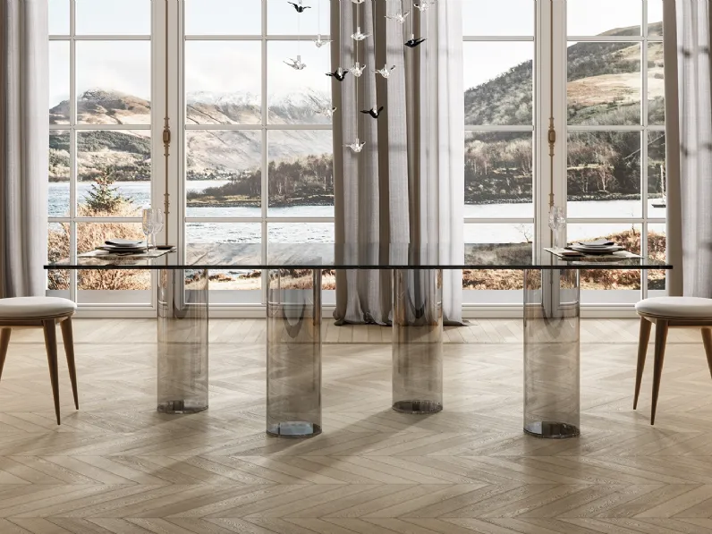 Sedia in tessuto con struttura in legno Bastide di Reflex