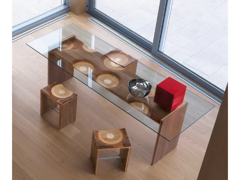 Sgabello Ripples di Horm