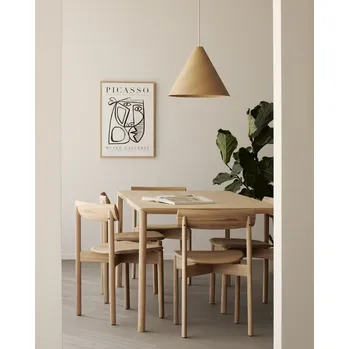 Sedia in rovere Risu di Ethnicraft