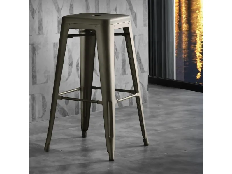 Sgabello Route 66 Stool 74 di La Seggiola