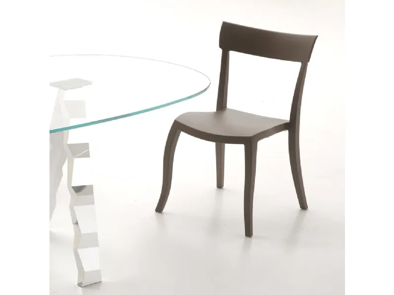 Sedia impilabile in polipropilene Anita di Ponti Terenghi